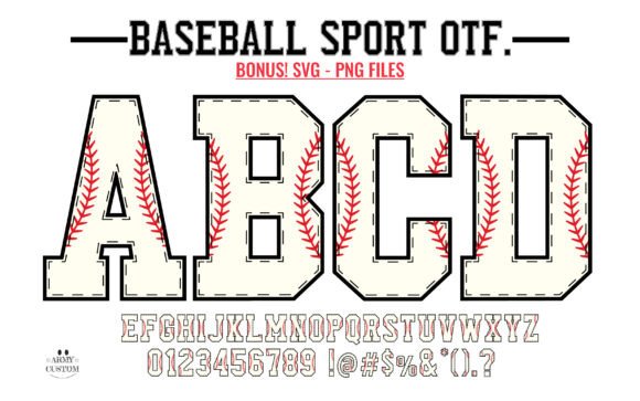 Baseball Army: A Playful Font for Creative Projects