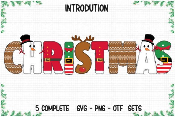 Bring Holiday Cheer to Your Designs with Xmas Doodle