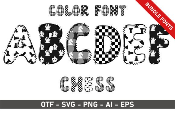 Chess Bundle: A Playful Font for Creative Projects