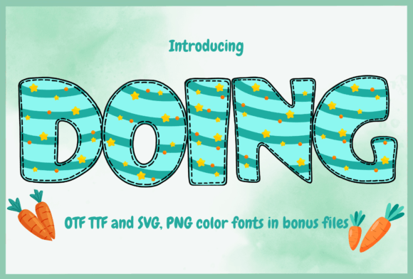 Doing: A Font That Brings a Playful Spark to Any Project