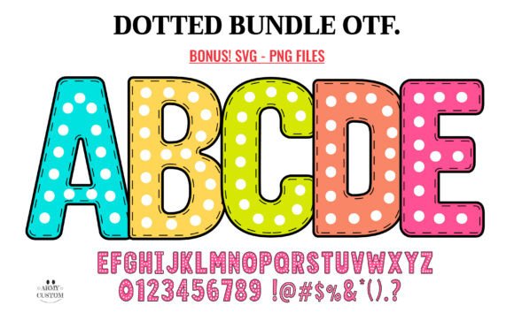 Dotted Bundle: A Typeface That Captures Pure, Whimsical Joy