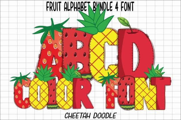 Fruit Alphabet: Adding a Playful Pop to Your Projects