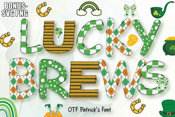 Irish Holiday: A Festive Font Bundle for March 17th Designs