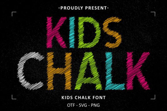 Kids Chalk: The Hand-Drawn Font That Brings Playful Energy to Any Project
