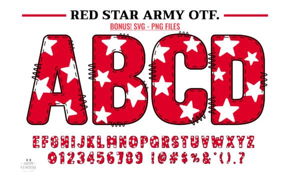 Red Star Army: A Typeface Forged in Patriotism and Design