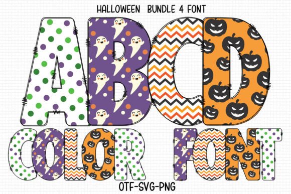 Spooky Charm Meets Design: Using the Halloween Doodle Font