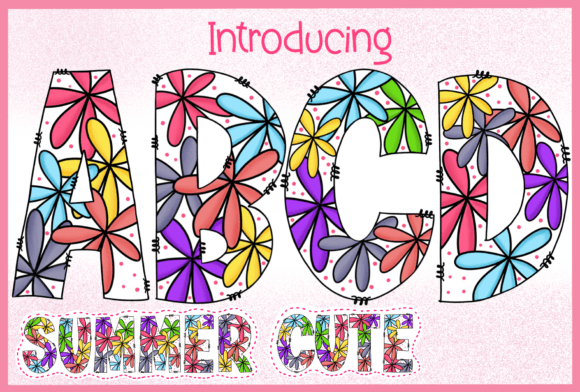 Summer Cute: A Colorful Font for Modern Projects